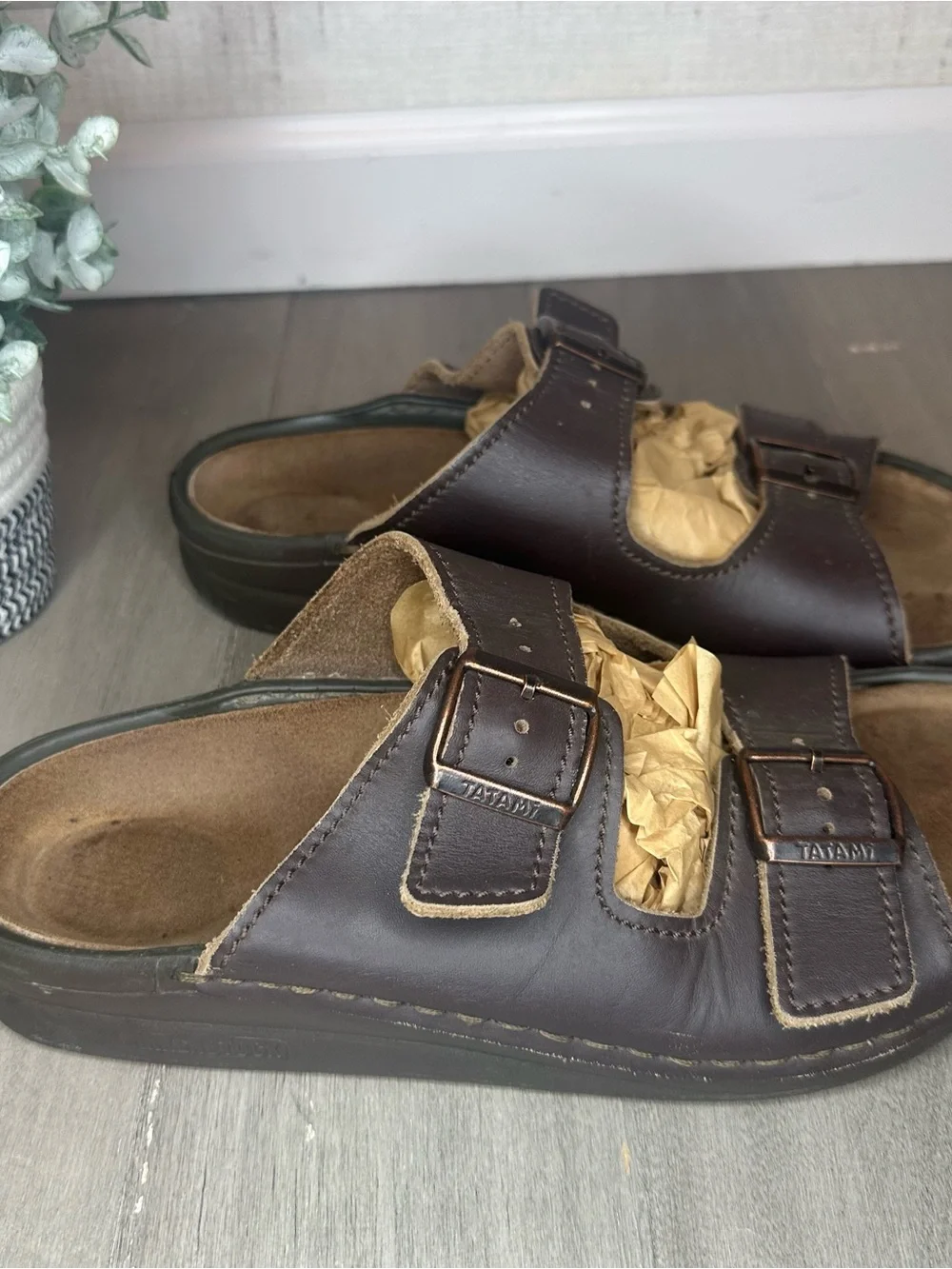 Tatami by Birkenstock two-strap sandals Men’s 10